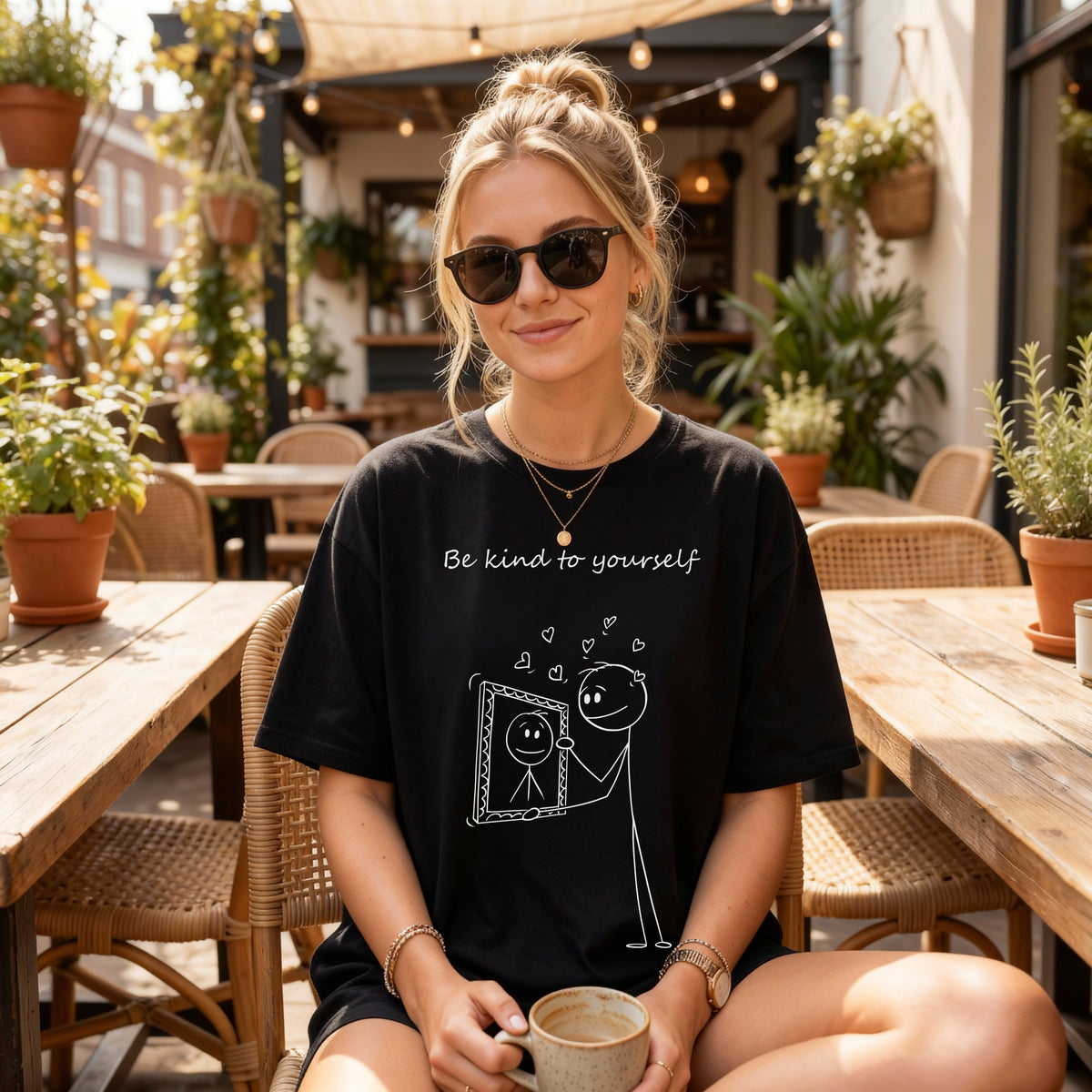 Camiseta Mujer - Be Kind to Yourself
