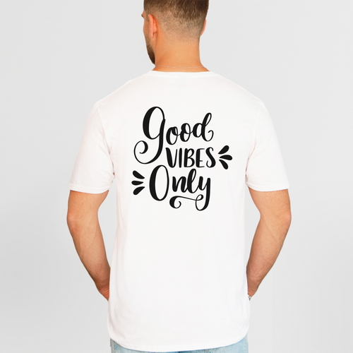 Camiseta Hombre - Good Vibes Only
