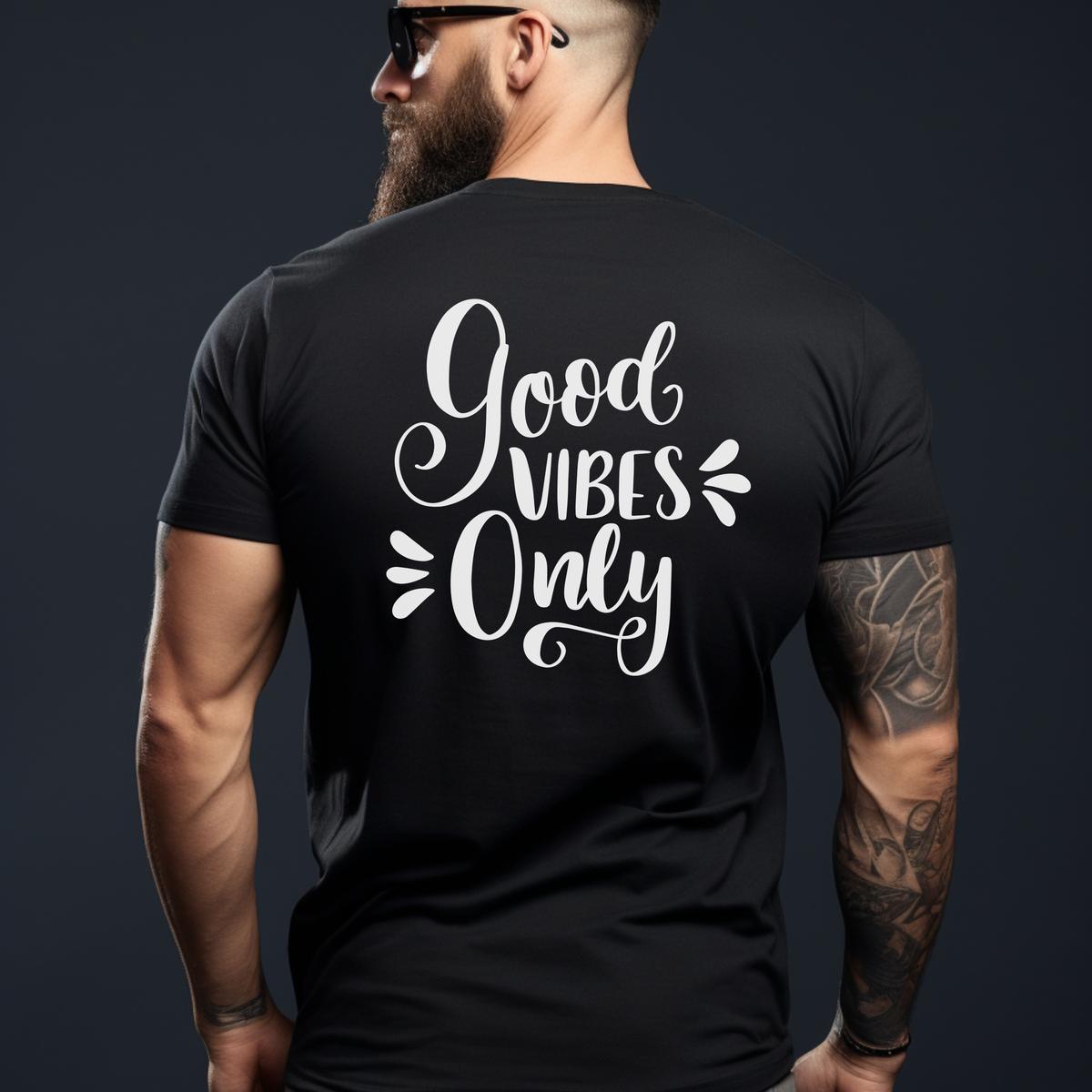 Camiseta Hombre - Good Vibes Only