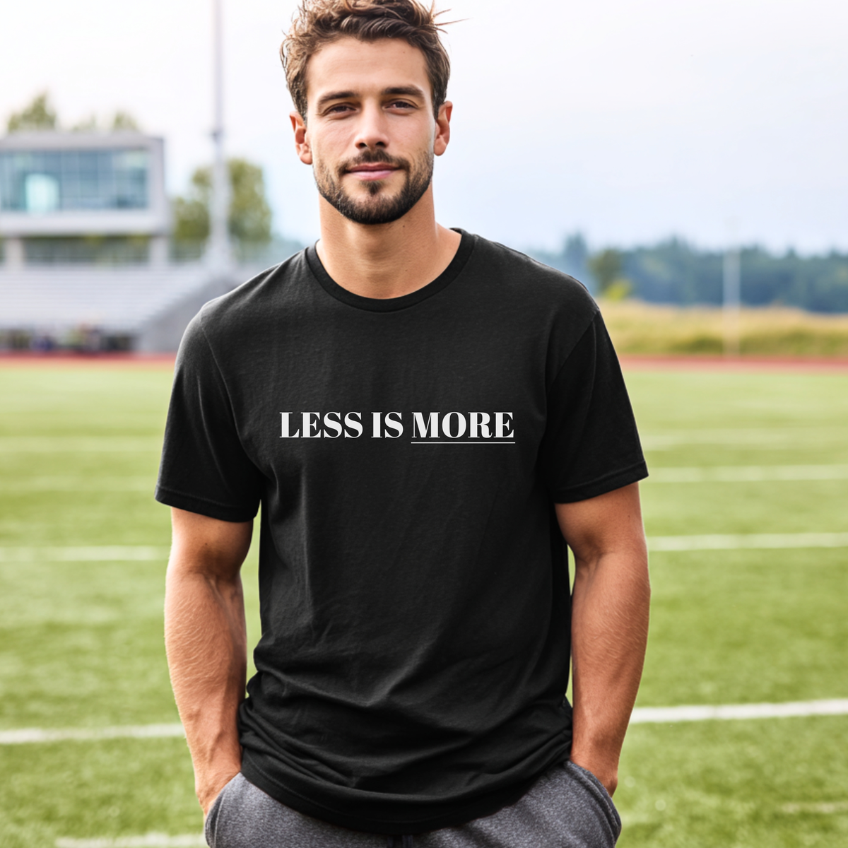 Camiseta Hombre - Less Is More